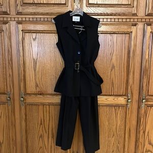 Black pant suit
